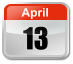 13  April
