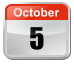 5 October